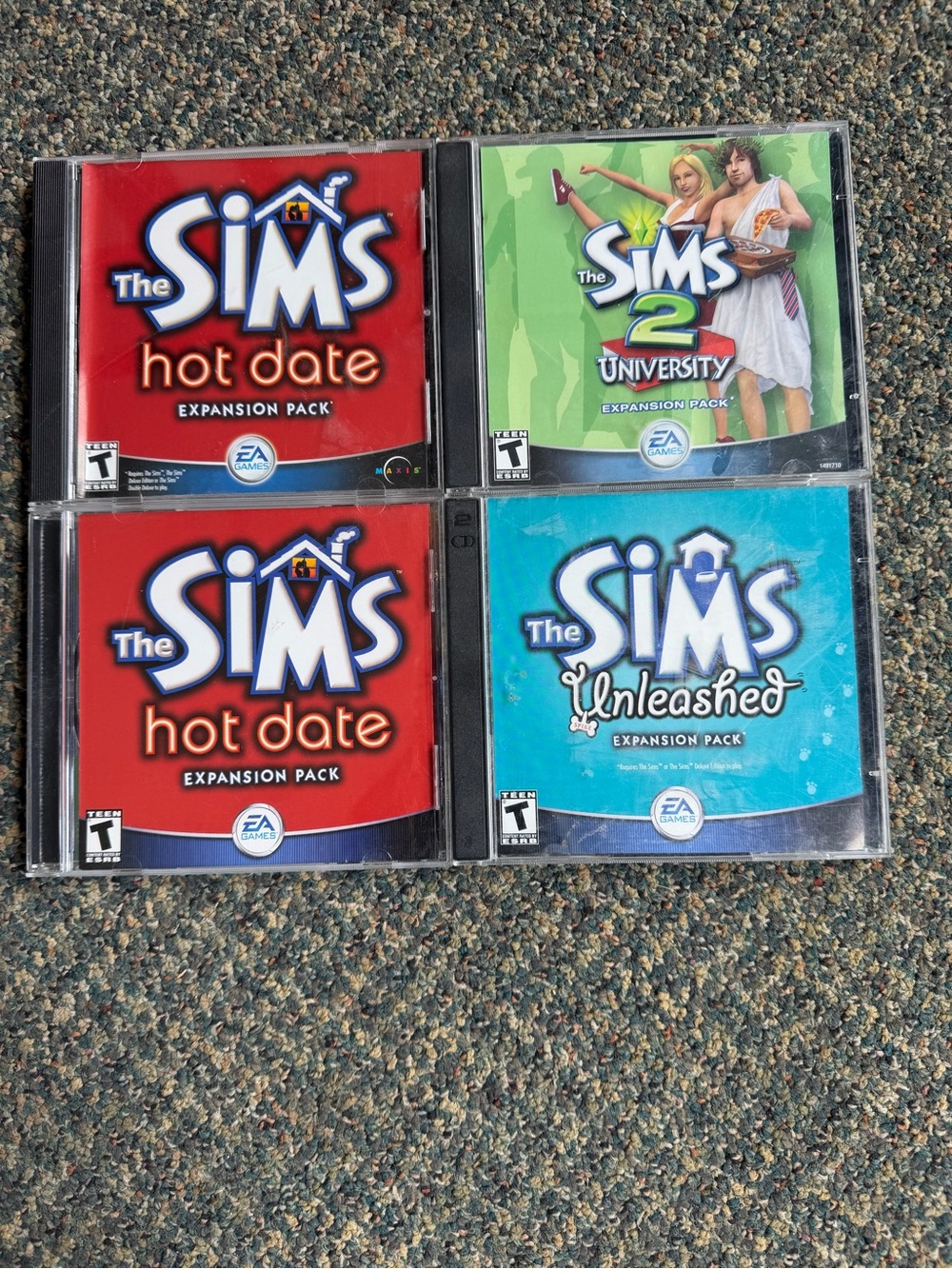 The SIMS Vintage PC Games